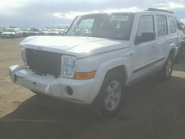 1J8HG48N48C241701 - 2008 JEEP COMMANDER WHITE photo 2