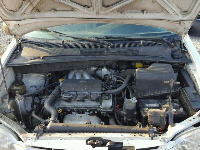 4T3ZF13C9YU292255 - 2000 TOYOTA SIENNA LE WHITE photo 7