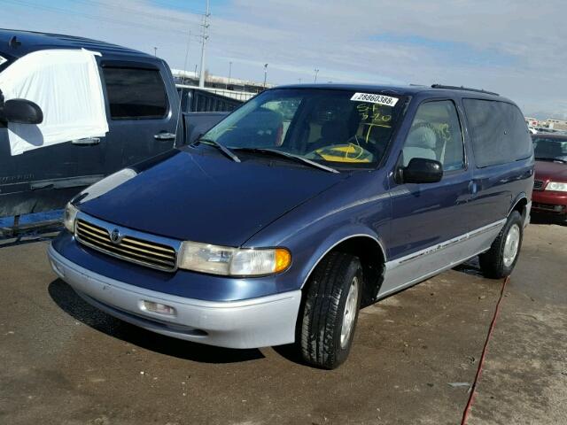 4M2DV11W6TDJ20484 - 1996 MERCURY VILLAGER BLUE photo 2