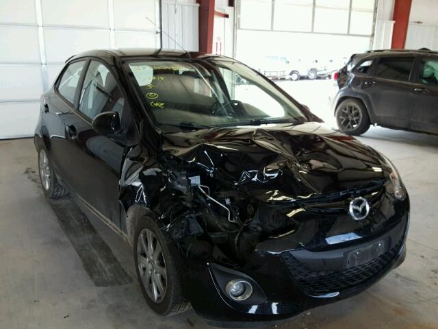 JM1DE1LZ2D0162592 - 2013 MAZDA MAZDA2 BLACK photo 1