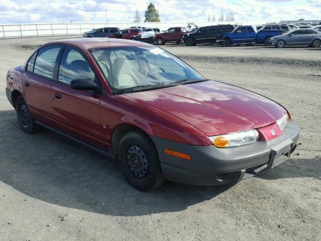 1G8ZF5287YZ189205 - 2000 SATURN SL RED photo 1