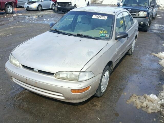 1Y1SK5266SZ087365 - 1995 GEO PRIZM BASE ბეჟი ფოტო 2