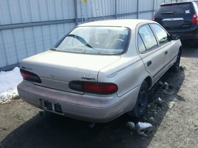 1Y1SK5266SZ087365 - 1995 GEO PRIZM BASE BEIGE photo 4