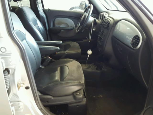 3C8FY68B14T214479 - 2004 CHRYSLER PT CRUISER SILVER photo 5