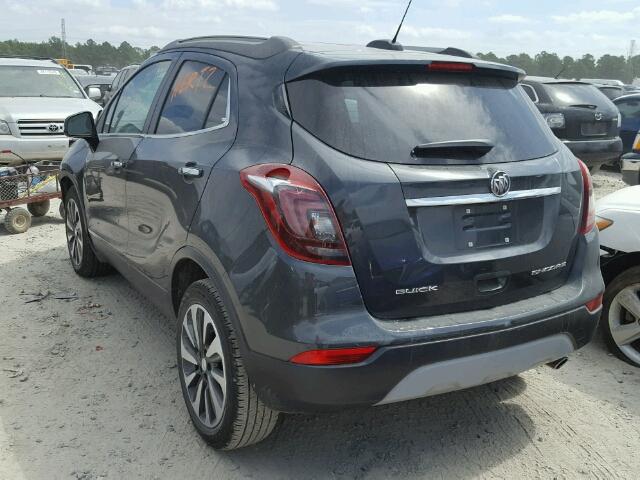 KL4CJCSB9JB526122 - 2018 BUICK ENCORE ESS GRAY photo 3