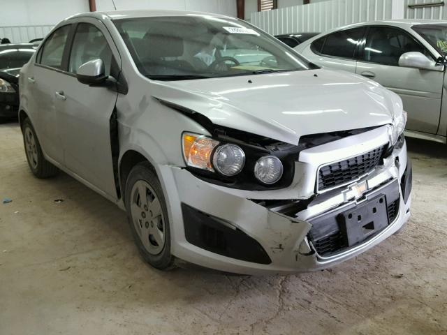 1G1JA5SH7G4103526 - 2016 CHEVROLET SONIC LS SILVER photo 1