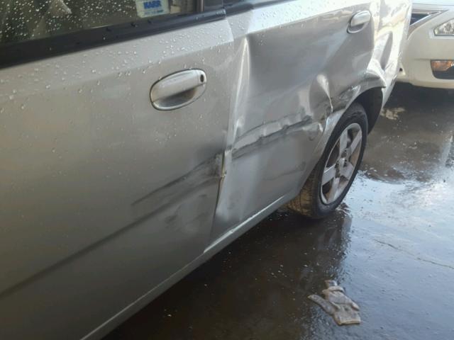 KL1TD52635B338978 - 2005 CHEVROLET AVEO BASE Srebrny zdjęcie 9