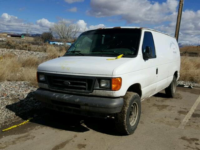 1FTNE24L86HB45112 - 2006 FORD ECONOLINE WHITE photo 2