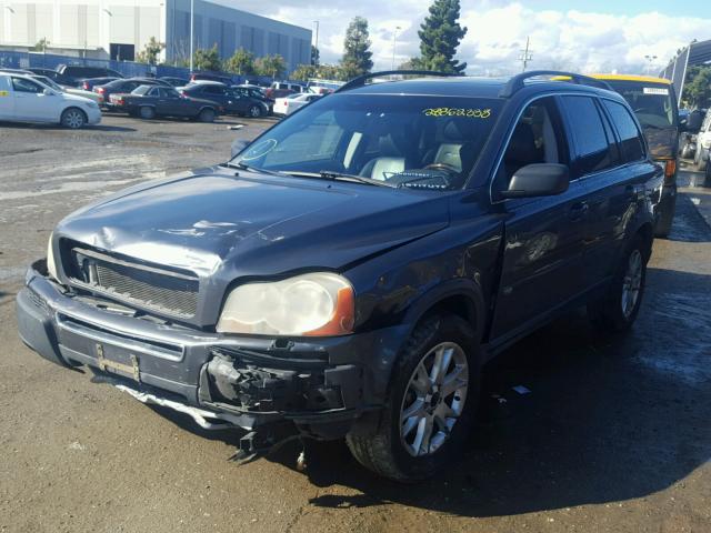 YV1CZ852751215804 - 2005 VOLVO XC90 V8 GRAY photo 2