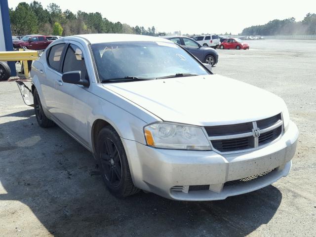 1B3CC4FB3AN150422 - 2010 DODGE AVENGER SX SILVER photo 1