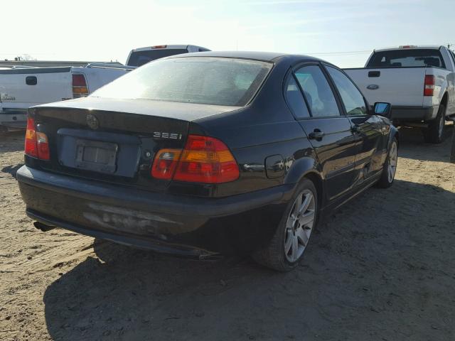 WBAEV33462KL77816 - 2002 BMW 325 I BLACK photo 4