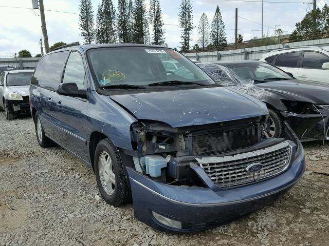 2FMZA52236BA12145 - 2006 FORD FREESTAR S BLUE photo 1