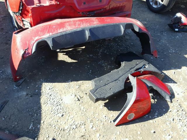 1N4AL24E78C149700 - 2008 NISSAN ALTIMA 2.5 RED photo 9