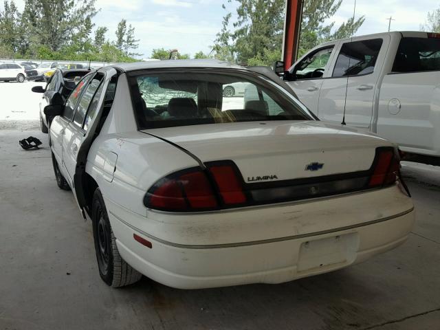 2G1WL52J9Y1243593 - 2000 CHEVROLET LUMINA WHITE photo 3