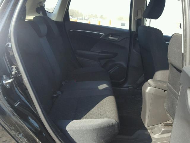 JHMGK5H52GX014004 - 2016 HONDA FIT LX أسود صورة 6