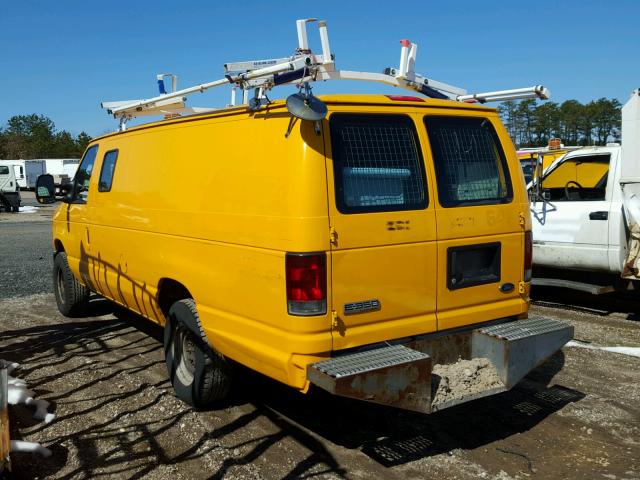 1FTSS34L08DA10170 - 2008 FORD ECONOLINE YELLOW photo 3