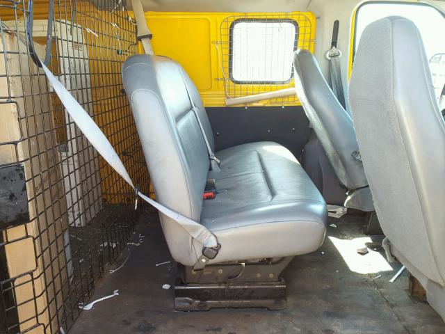 1FTSS34L08DA10170 - 2008 FORD ECONOLINE YELLOW photo 6