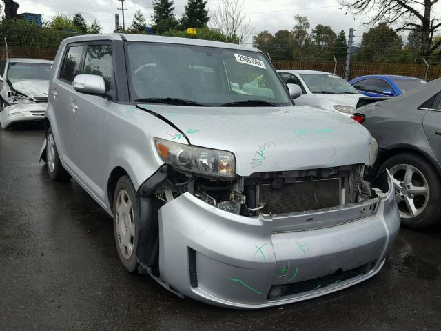 JTLKE50E781006925 - 2008 SCION XB SILVER photo 1