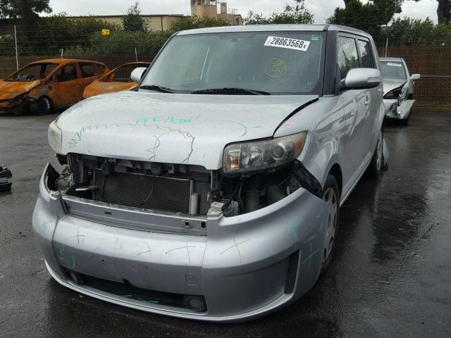 JTLKE50E781006925 - 2008 SCION XB SILVER photo 2