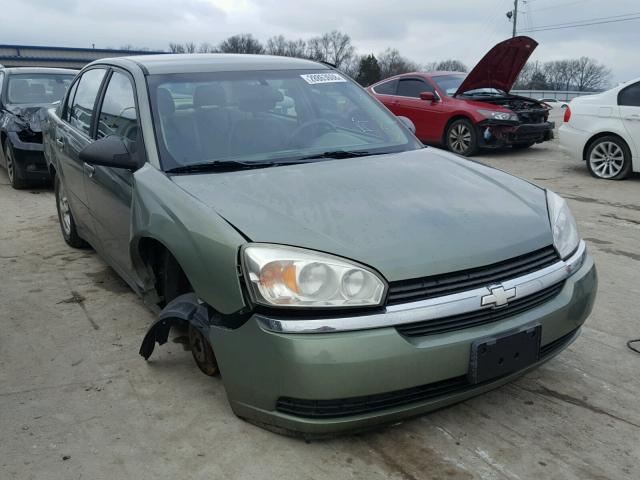 1G1ZT54805F231084 - 2005 CHEVROLET MALIBU LS GREEN photo 1