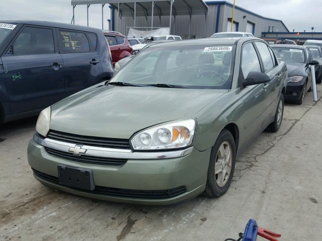 1G1ZT54805F231084 - 2005 CHEVROLET MALIBU LS მწვანე ფოტო 2