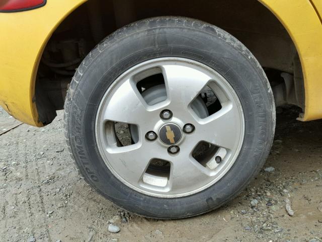 KL1TD66656B676075 - 2006 CHEVROLET AVEO BASE Sarı foto 9
