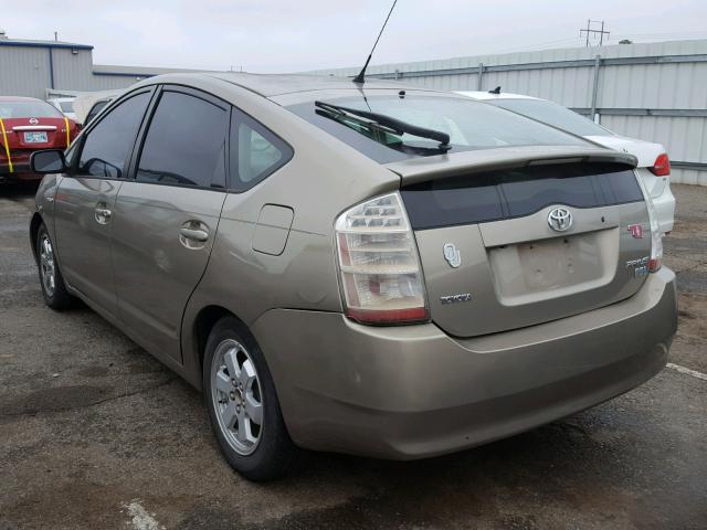 JTDKB20U963148401 - 2006 TOYOTA PRIUS GOLD photo 3