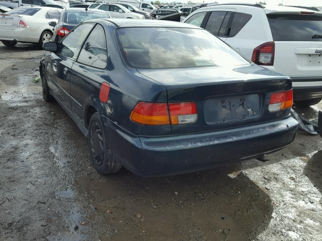 1HGEJ8242WL135779 - 1998 HONDA CIVIC EX GREEN photo 3