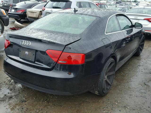 WAUVFAFR9DA001838 - 2013 AUDI A5 PRESTIG BLACK photo 4