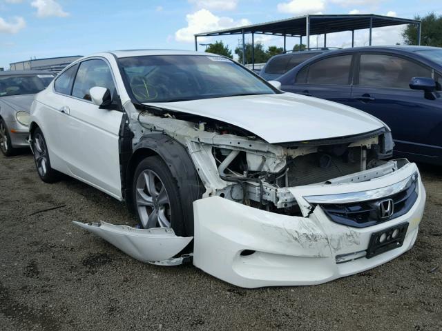 1HGCS2B87CA005301 - 2012 HONDA ACCORD EXL WHITE photo 1