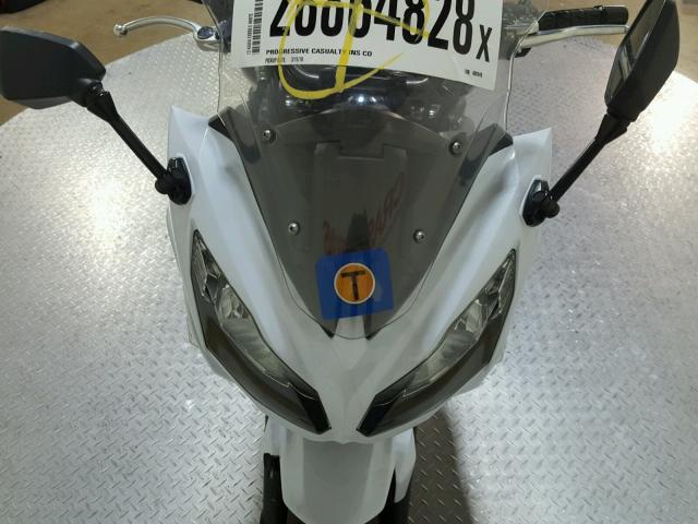 JKAEXEE10DDA08949 - 2013 KAWASAKI EX650 E WHITE photo 14