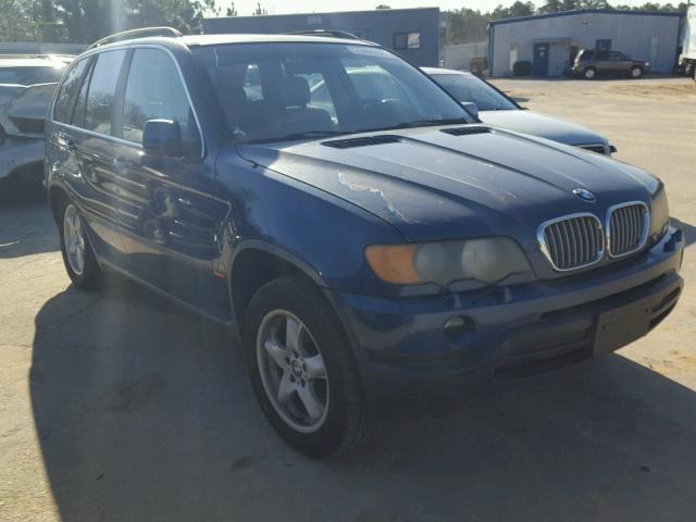 WBAFB3348YLH01934 - 2000 BMW X5 4.4I BLUE photo 1