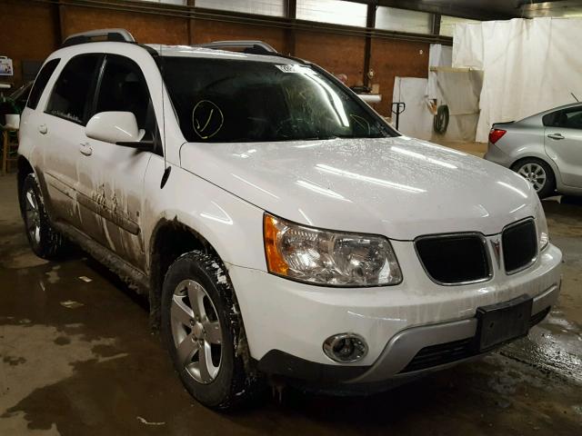 2CKDL73F466134245 - 2006 PONTIAC TORRENT WHITE photo 1