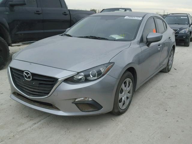 3MZBM1U73FM215627 - 2015 MAZDA 3 SPORT SILVER photo 2