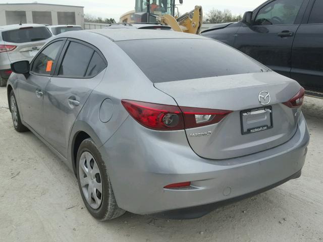 3MZBM1U73FM215627 - 2015 MAZDA 3 SPORT SILVER photo 3