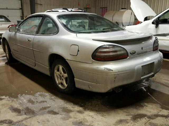 1G2WP12K9XF231582 - 1999 PONTIAC GRAND PRIX GRAY photo 3