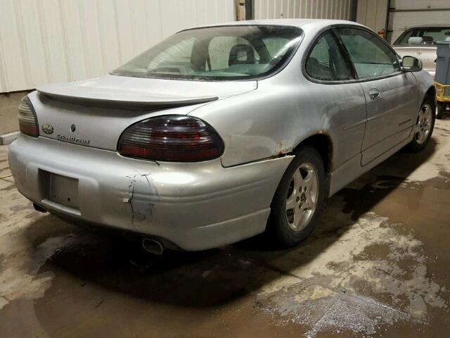 1G2WP12K9XF231582 - 1999 PONTIAC GRAND PRIX GRAY photo 4