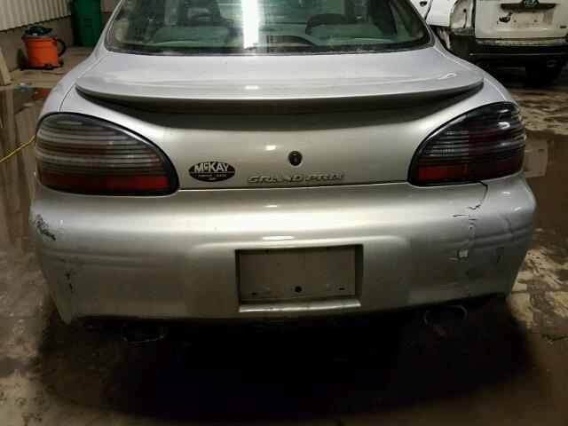 1G2WP12K9XF231582 - 1999 PONTIAC GRAND PRIX GRAY photo 9