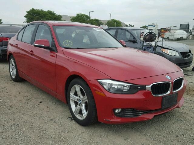 WBA3C1G56DNR47142 - 2013 BMW 328 RED photo 1