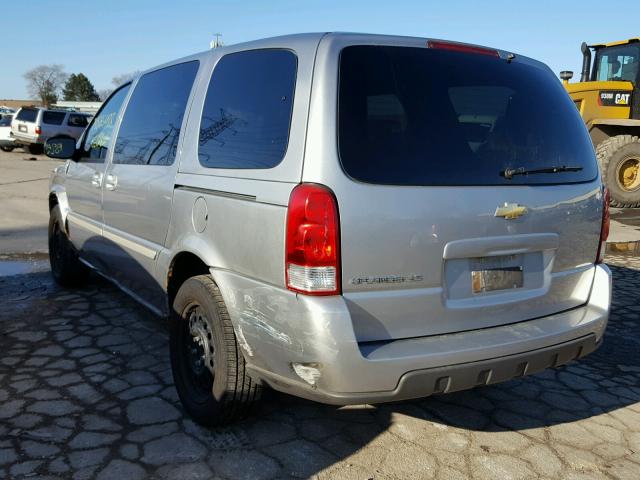 1GNDV23L85D272811 - 2005 CHEVROLET UPLANDER L SILVER photo 3