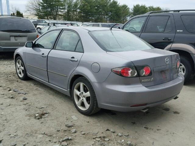 1YVHP80C085M08420 - 2008 MAZDA 6 I GRAY photo 3