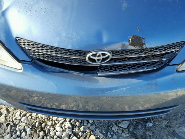 4T1BE32K13U692708 - 2003 TOYOTA CAMRY LE BLUE photo 7