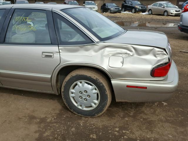 2G4WB52MXT1501256 - 1996 BUICK REGAL CUST TAN photo 9