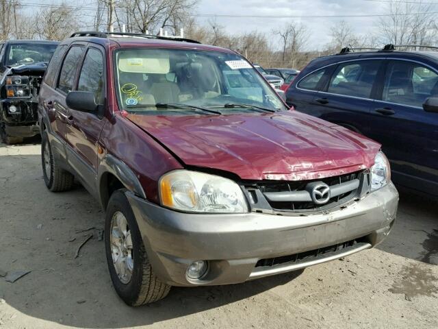 4F2YZ04143KM46656 - 2003 MAZDA TRIBUTE LX MAROON photo 1