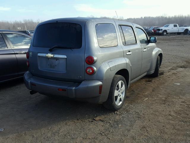 3GNDA13D06S504205 - 2006 CHEVROLET HHR LS GRAY photo 4