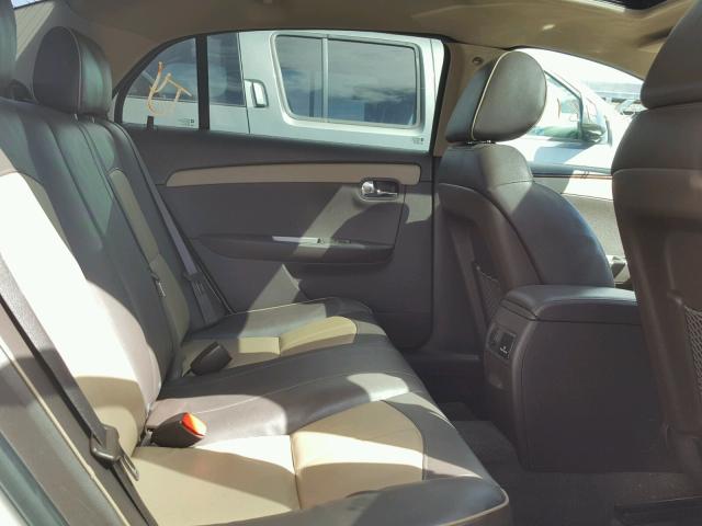 1G1ZE5E02CF263101 - 2012 CHEVROLET MALIBU LTZ 奶油色 照片 6