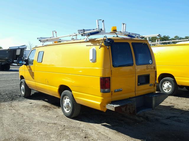 1FTSS34L38DA10177 - 2008 FORD ECONOLINE YELLOW photo 3