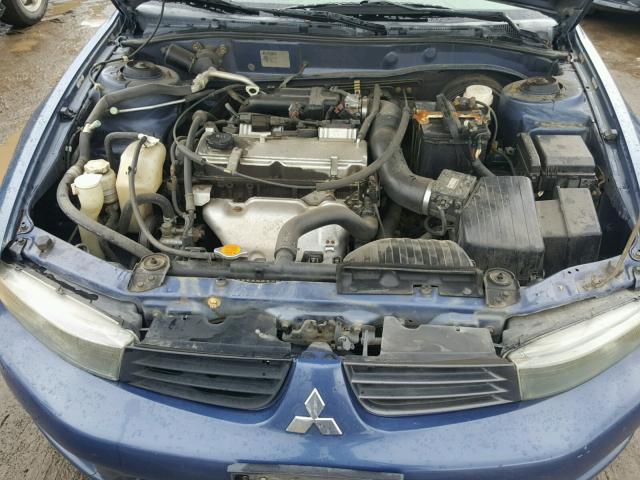 4A3AA36G83E037163 - 2003 MITSUBISHI GALANT DE BLUE photo 7