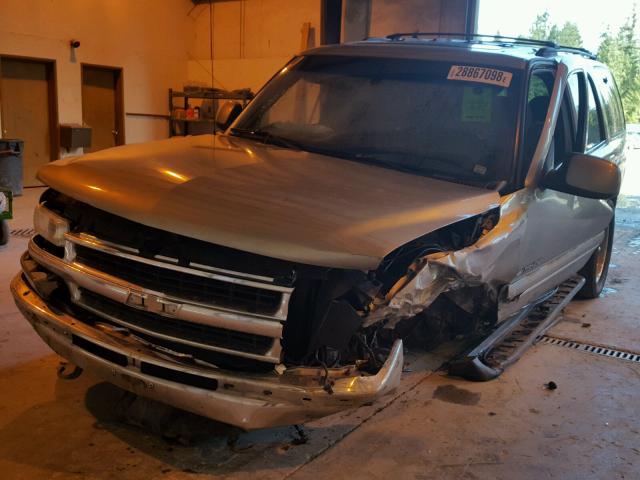 1GNEK13T11J158782 - 2001 CHEVROLET TAHOE K150 SILVER photo 2