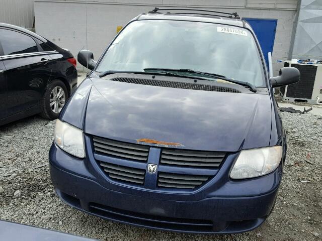 1D4GP24R25B170731 - 2005 DODGE GRAND CARA BLUE photo 9